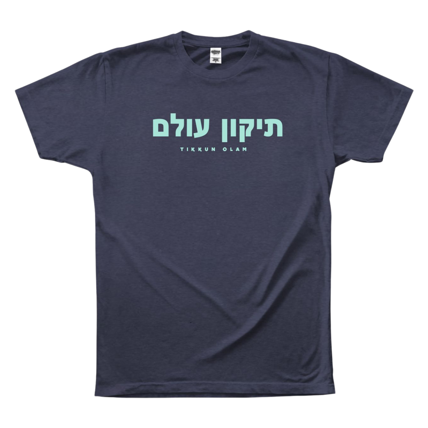 Bundle: Tikkun Olam Blue Tee + Are We There Yet Signed Book